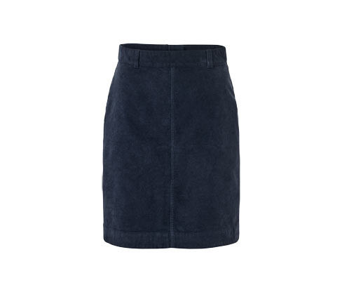 Tchibo - Manšestrová sukně - pro ženy - vel. 36 - barva: modrá