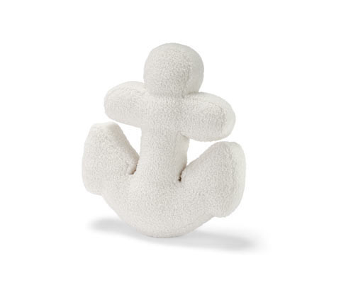 Tchibo - Dekorační polštářek »Kotva« - barva: bílá