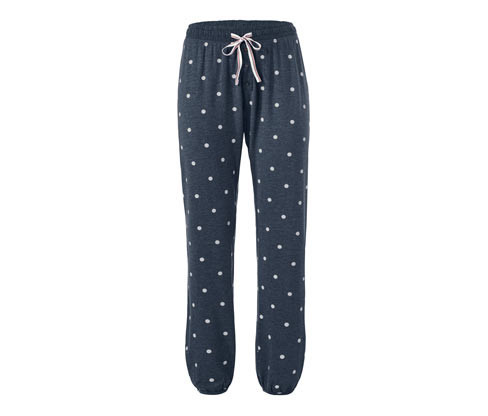 Tchibo - Pohodlné žerzejové kalhoty - pro ženy - vel. S 36/38 - barva: modrá