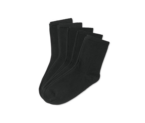 Tchibo - Ponožky - pro ženy - vel. 35-38 - barva: černá