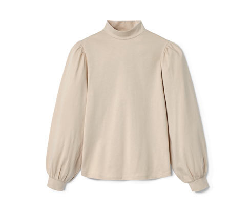 Tchibo - Dětské triko s dlouhým rukávem - pro dívky - vel. 122/128 - barva: bílá