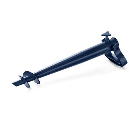 Tchibo - Šroubovací držák na slunečník - barva: modrá