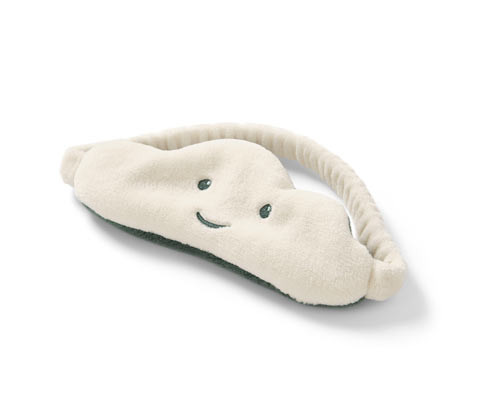 Tchibo - Maska na spaní Mráček - barva: zelená