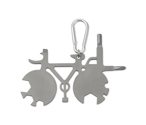 Tchibo - Cyklistický multifunkční nástroj - barva: šedá