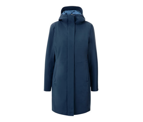 Tchibo - Funkční kabát s vestou 3 v 1 - pro ženy - vel. 36 - barva: modrá