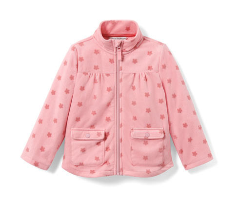 Tchibo - Dětská fleecová bunda - pro miminko - vel. 74/80 - barva: růžová