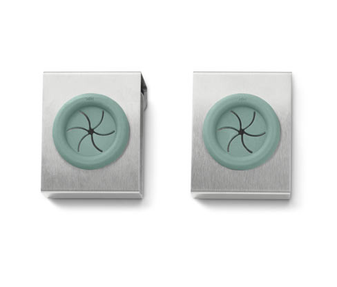 Tchibo - Držáky na kuchyňské utěrky - barva: zelená