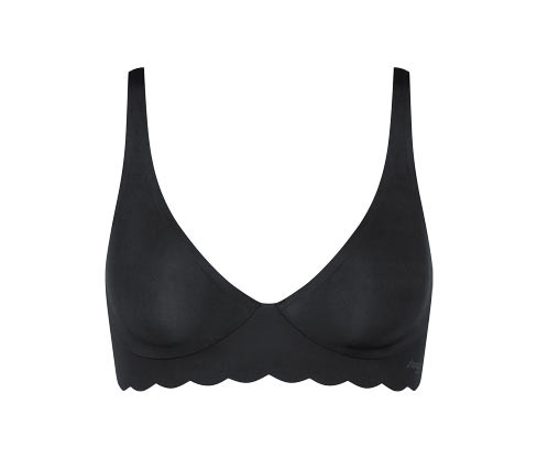 Měkká podprsenka sloggi Zero Microfibre 2.0 Soft bra - pro ženy - vel. S 36/38 - barva: černá