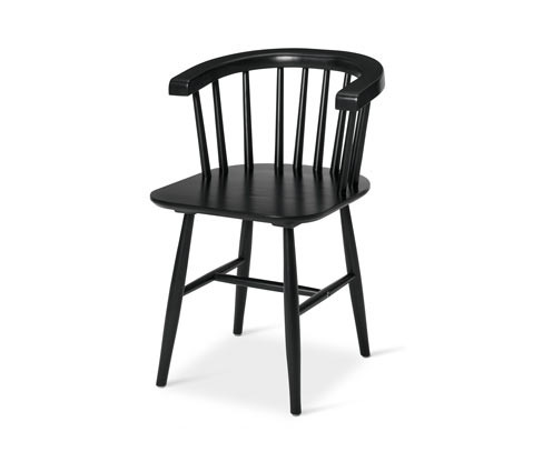 Tchibo - Židle ve windsorském stylu - barva: černá