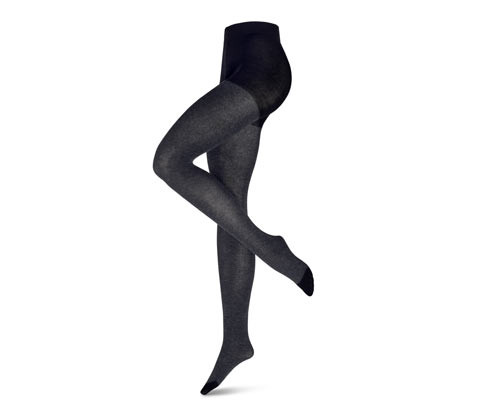 Tchibo - Strukturované punčochové kalhoty - pro ženy - vel. S 36/38 - barva: šedá