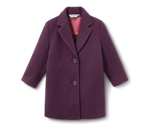 Tchibo - Dětský kabátek - pro dívky - vel. 98/104 - barva: fialová