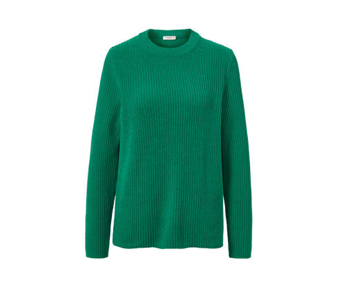 Tchibo - Svetr z hrubého úpletu - pro ženy - vel. S 36/38 - barva: zelená