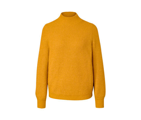 Tchibo - Svetr z hrubého úpletu - pro ženy - vel. S 36/38 - barva: žlutá