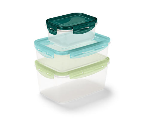 Tchibo - Dózy na potraviny - barva: modrá