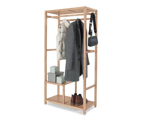 Tchibo - Věšák na oblečení - barva: hnědá