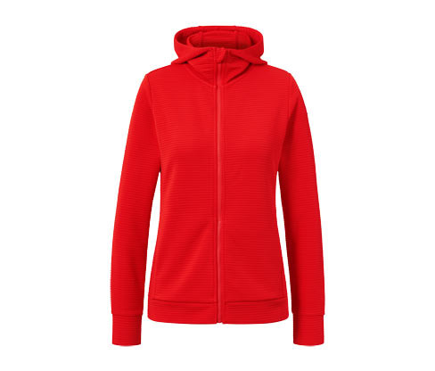 Tchibo - Bunda s kapucí - pro ženy - vel. XS 32/34 - barva: červená