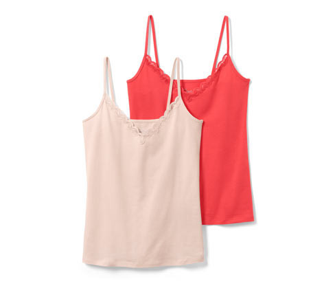 Tchibo - Košilky - pro ženy - vel. S 36/38 - barva: červená