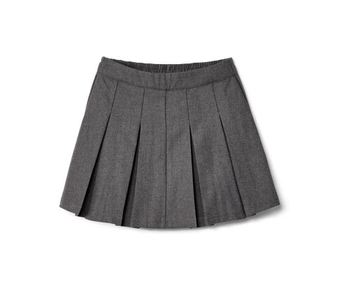 Tchibo - Dívčí kalhotová sukně - pro dívky - vel. 98/104 - barva: šedá