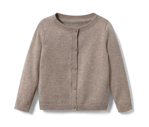 Tchibo - Dětský pletený kabátek - pro miminko - vel. 50/56 - barva: hnědá