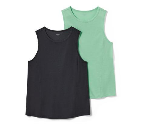 Tchibo - Sportovní topy - pro ženy - vel. XS 32/34 - barva: zelená