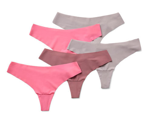 Tchibo - Tanga »Magic Cut« - pro ženy - vel. XS 32/34 - barva: šedá