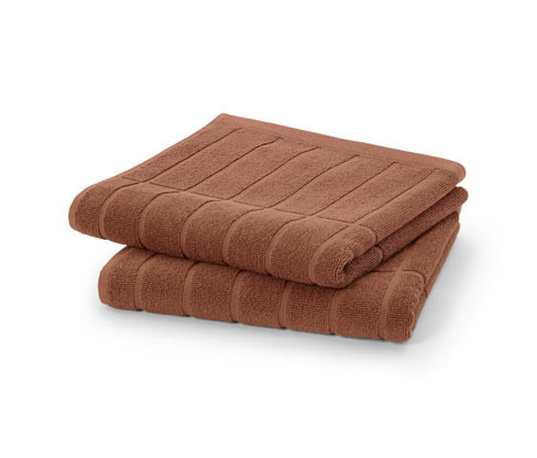 Tchibo - Prémiové ručníky - barva: červená