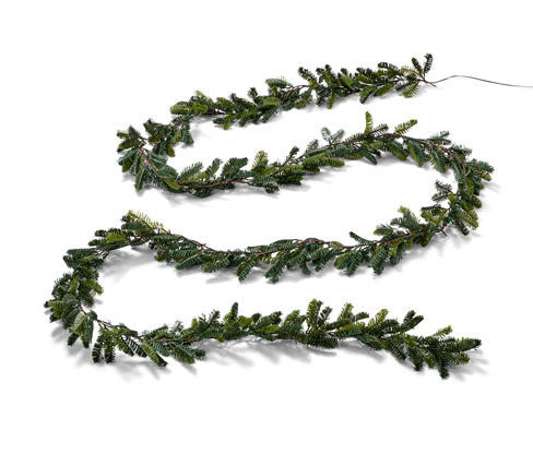 Tchibo - Jedlová girlanda s LED - barva: zelená