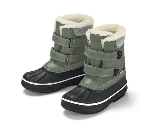 Tchibo - Dětské vysoké boty do každého počasí - pro ženy - vel. 24-25 - barva: zelená