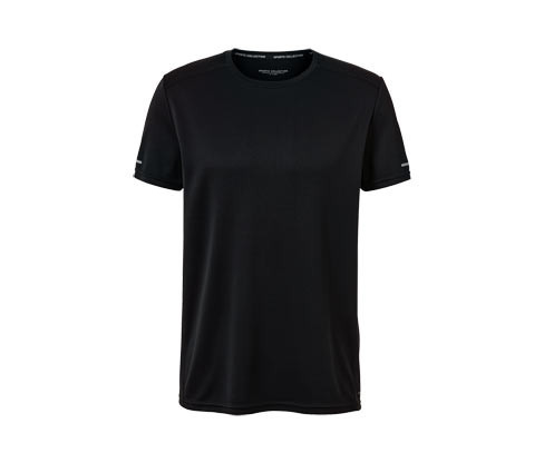 Tchibo - Funkční triko - pro muže - vel. S 44/46 - barva: černá
