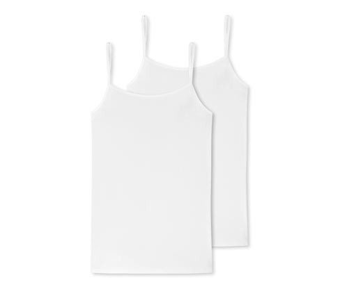 Topy Schiesser - pro ženy - vel. 36 - barva: bílá