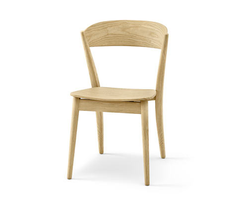 Tchibo - Dřevěná židle - barva: hnědá