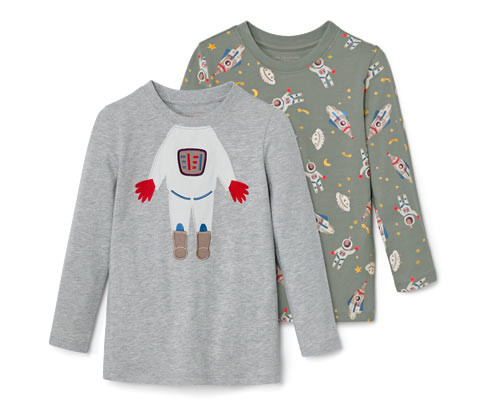 Tchibo - Trika s dlouhým rukávem - pro ženy - vel. 86/92 - barva: zelená