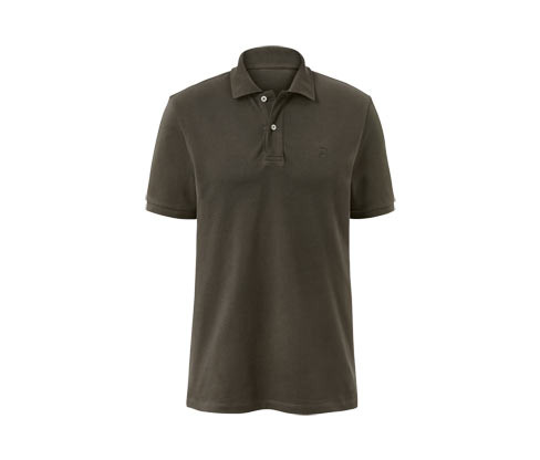 Tchibo - Polokošile z piké - pro muže - vel. S 44/46 - barva: šedá