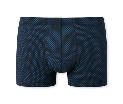 Slipy s nohavičkou Schiesser - vel. S/4 - barva: modrá/s potiskem