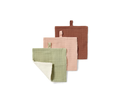 Tchibo - Kosmetické ručníky - barva: zelená