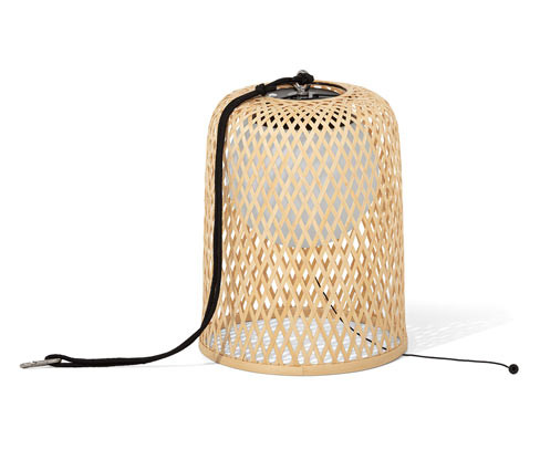 Tchibo - Venkovní závěsné svítidlo na akumulátor - barva: černá