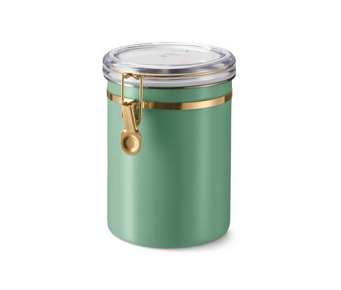 Tchibo - Dóza na kávu - barva: zelená