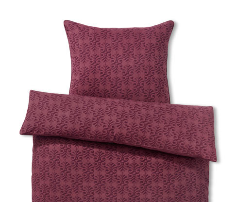 Tchibo - Povlečení renforcé - barva: červená