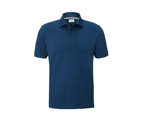 Tchibo - Piké polokošile - pro muže - vel. M 48/50 - barva: modrá