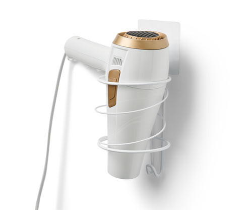 Tchibo - Držák na vysoušeč vlasů - barva: bílá