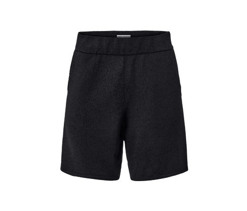 Tchibo - Pletené šortky - pro ženy - vel. S 36/38 - barva: černá