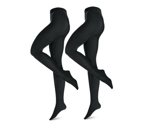 Tchibo - Jemné punčocháče - pro ženy - vel. S 36/38 - barva: černá