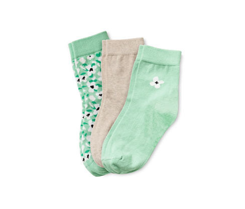 Tchibo - Ponožky - pro ženy - vel. 35-38 - barva: zelená