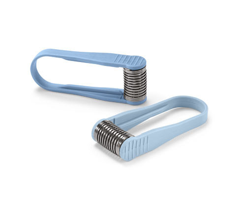 Tchibo - Mini odstraňovače chloupků na obličeji - barva: modrá