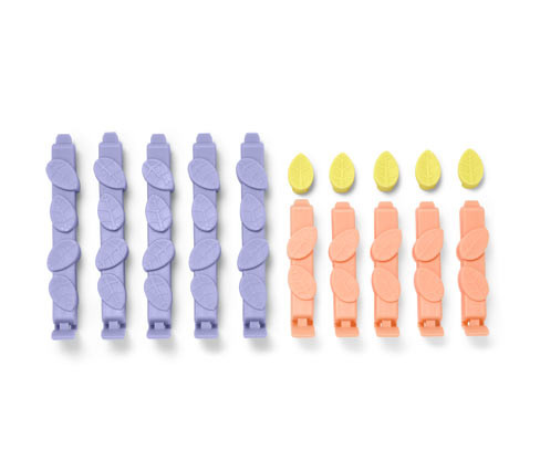 Tchibo - Klipsy pro zachování aroma - barva: růžová