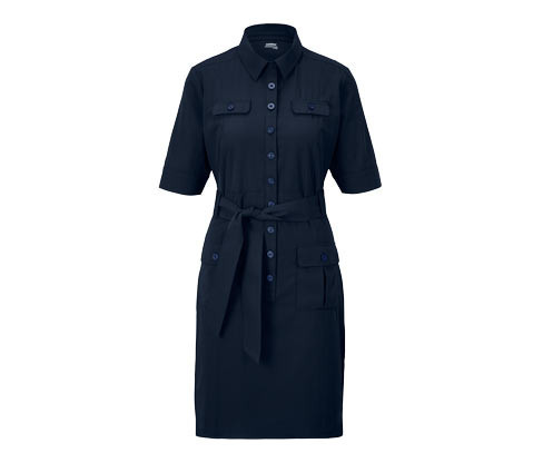 Tchibo - Funkční šaty - pro ženy - vel. 34 - barva: modrá