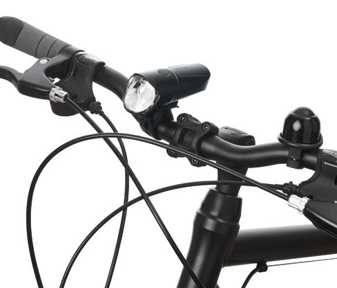 Tchibo - Sada osvětlení na kolo - barva: černá