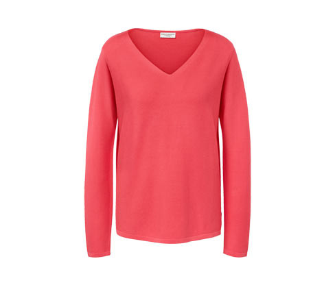 Tchibo - Pletený svetr - pro ženy - vel. S 36/38 - barva: červená