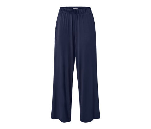 Tchibo - Kalhoty se širokými nohavicemi - pro ženy - vel. S 36/38 - barva: modrá