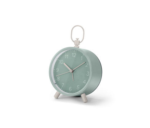 Tchibo - Designový budík - barva: zelená